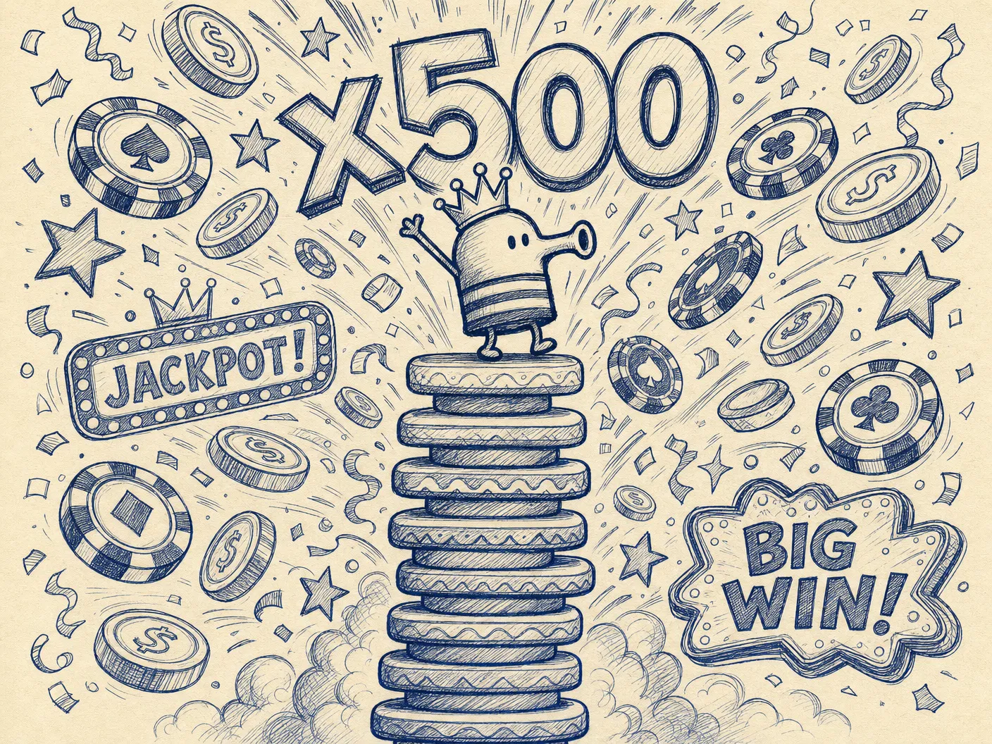 Максимальный выигрыш в Doodle Jump Casino x500